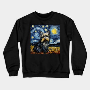 Skye Terrier Night Crewneck Sweatshirt